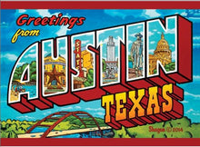 Load image into Gallery viewer, GREETINGS FROM AUSTIN by RORY SKAGEN