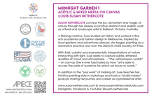 Load image into Gallery viewer, MIDNIGHT GARDEN by SUSAN NETHERCOTE