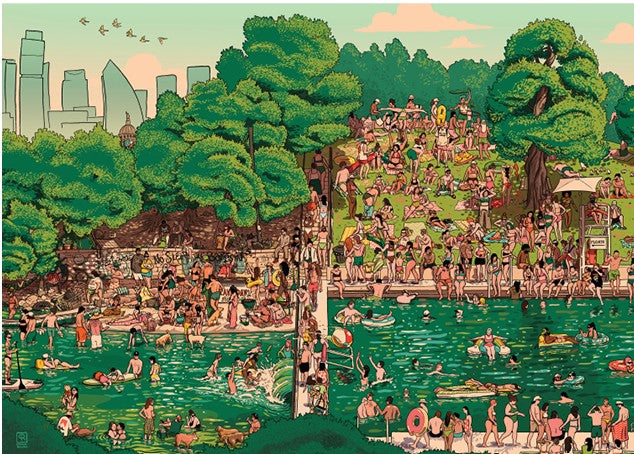 BARTON SPRINGS by DAVID REGONE